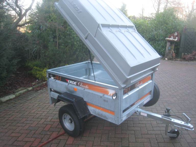 Erde 143 Classic trailer,ABS cover,Spare Wheel, Jockey wheel.