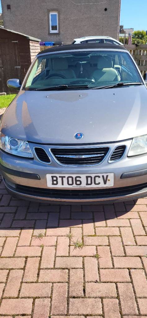 Saab tid convertible,diesel 150bhp Linear anniversary model