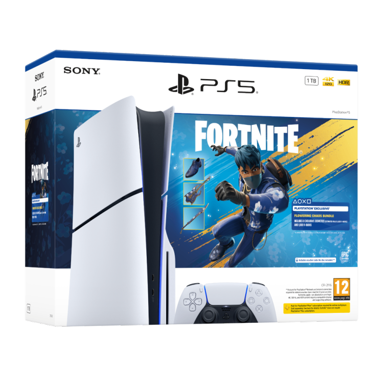 **SEALED** PS5 DISC 1TB FORTNITE FLOWERING CHAOS BUNDLE BRAND NEW SLIM PLAYSTATION 5 DISC EDITION .