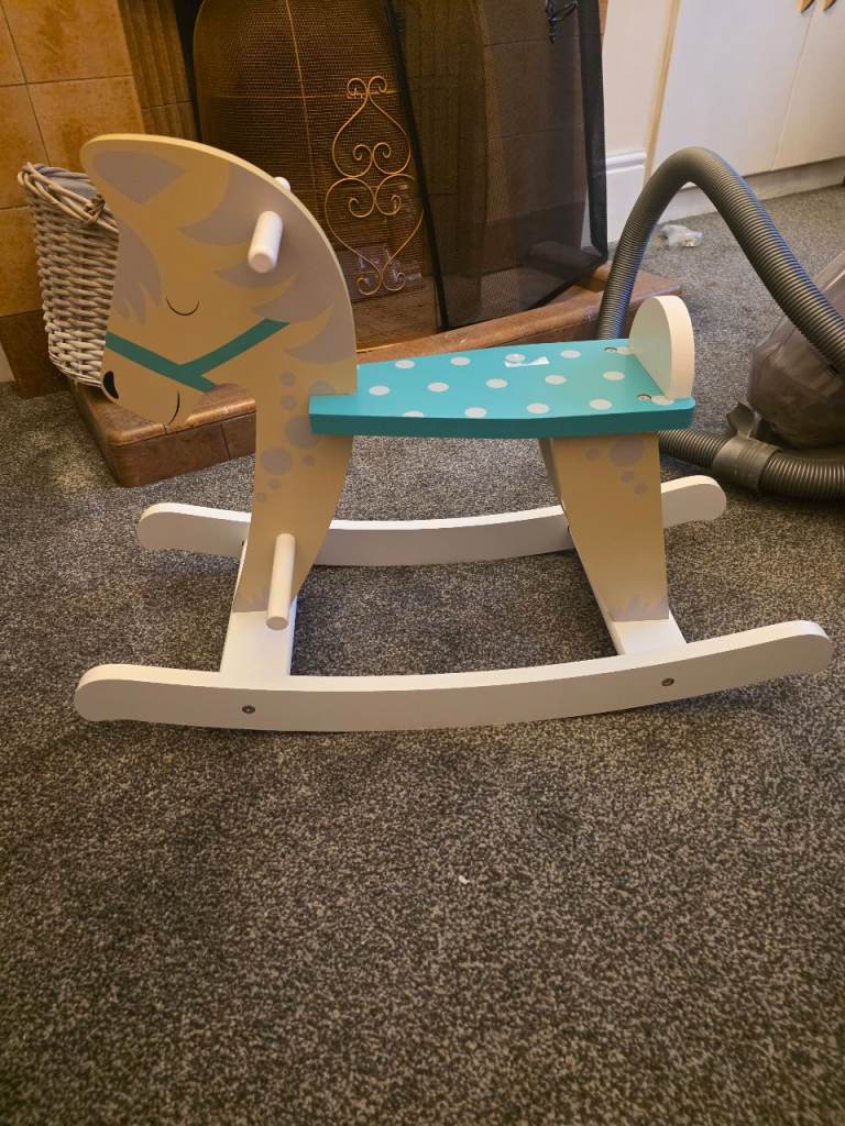 Wooden rocking horse 