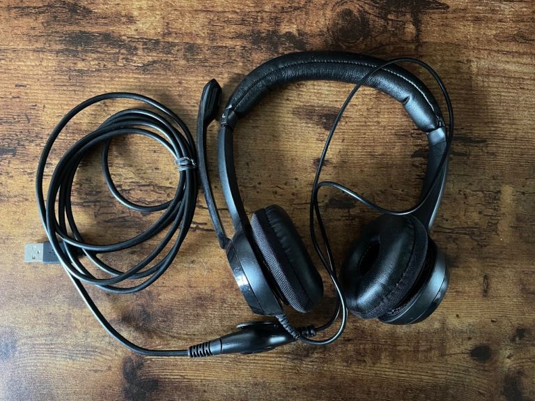 Logitech brand new headset with mic