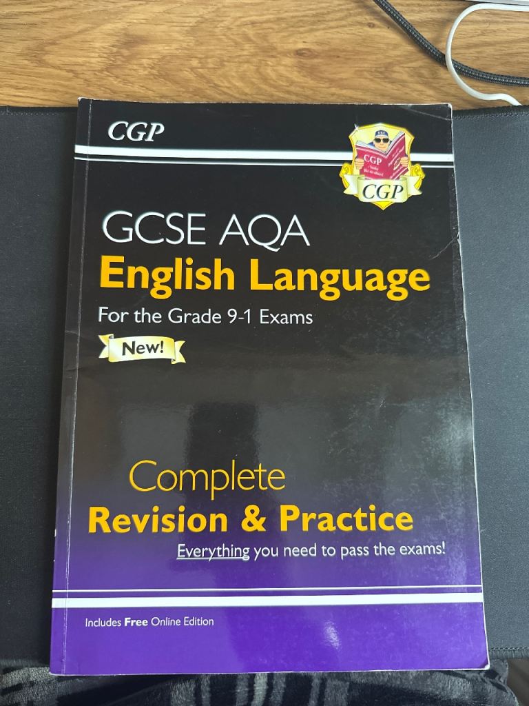 CGP GCSE AQA English language Grade 1-9 Exams 