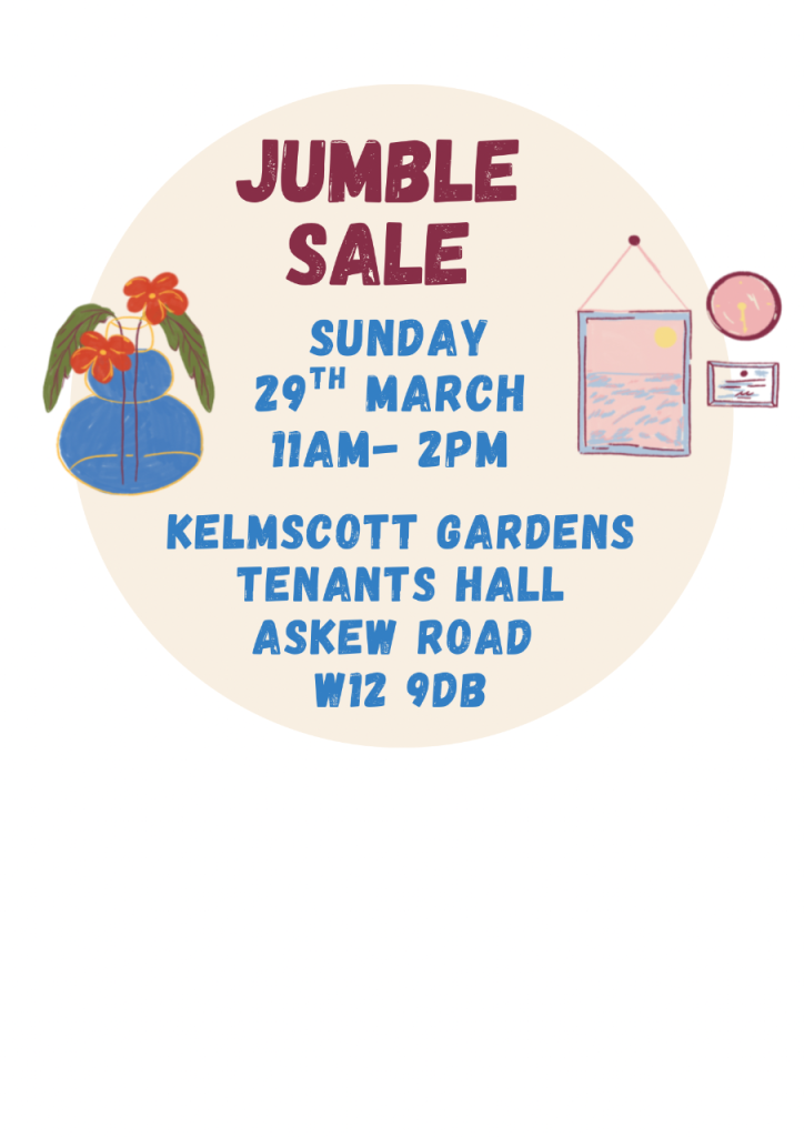 Sellers Wanted For Sunday Jumble Sale 