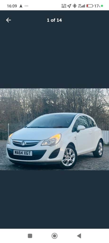 Vauxhall, CORSA, Hatchback, 2014, Manual, 998 (cc), 3 doors
