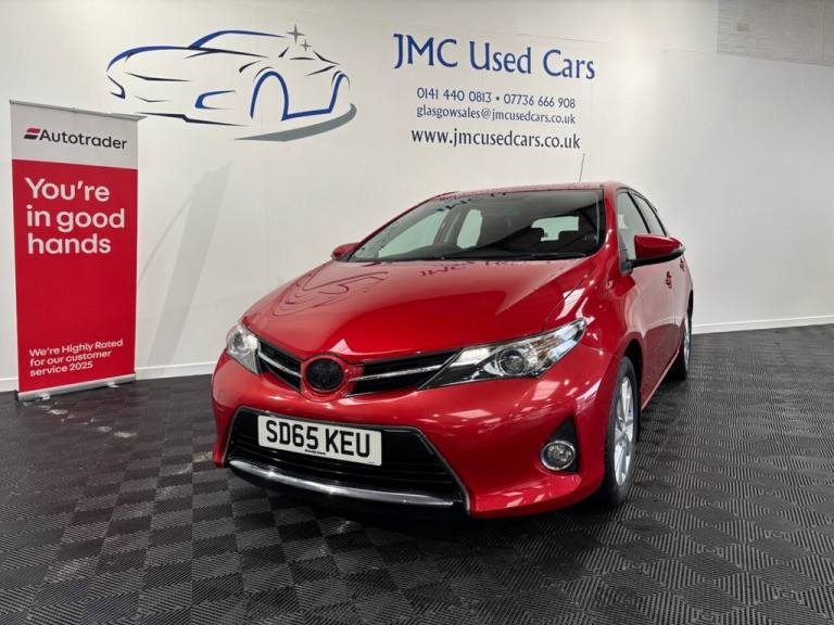 2015 Toyota Auris 1.33 Dual VVTi Icon 5dr HATCHBACK PETROL Manual