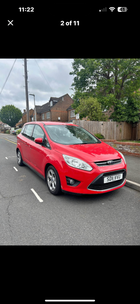 Ford, GRAND C-MAX, MPV, 2011, Manual, 1596 (cc), 5 doors