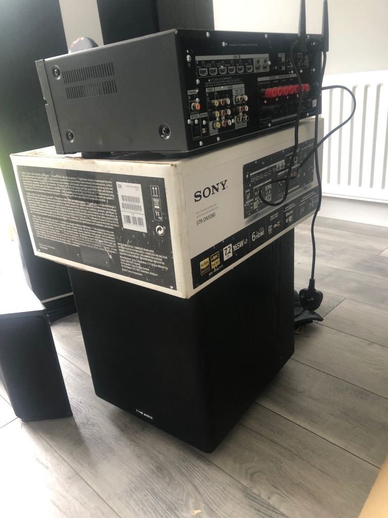 Sony AV Receiver & Speakers Home Cinema System
