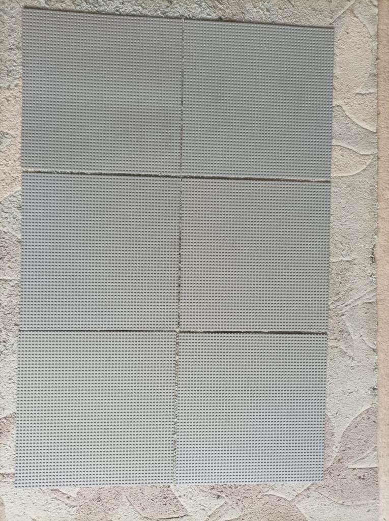 LEGO Official Large Baseplates 48 x 48 Studs.   6 x Grey Available (£6 each)