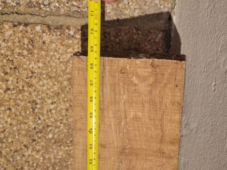 Solid Oak beam