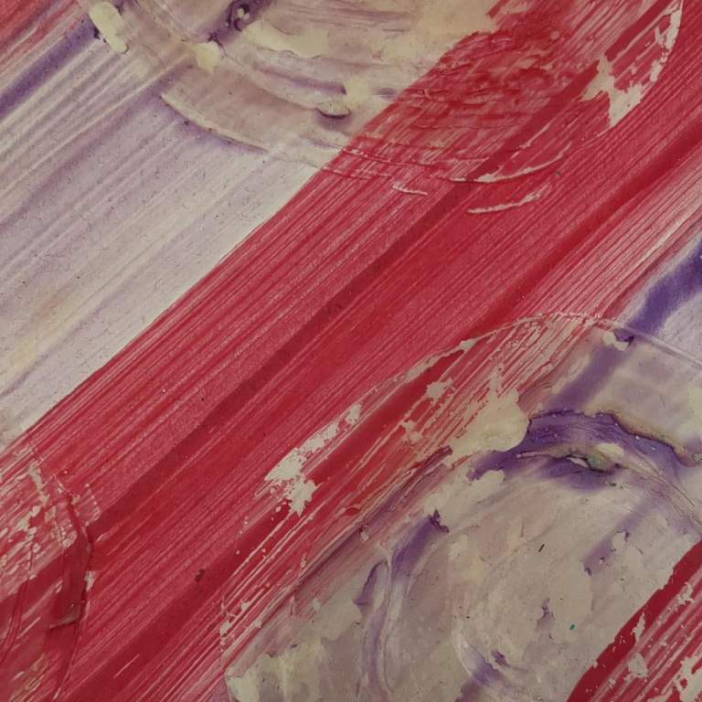 Abstract art ink and wax on paper #abstractart   
