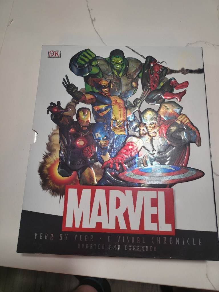 DK Marvel Year by Year: A Visual Chronicle - As Good As New