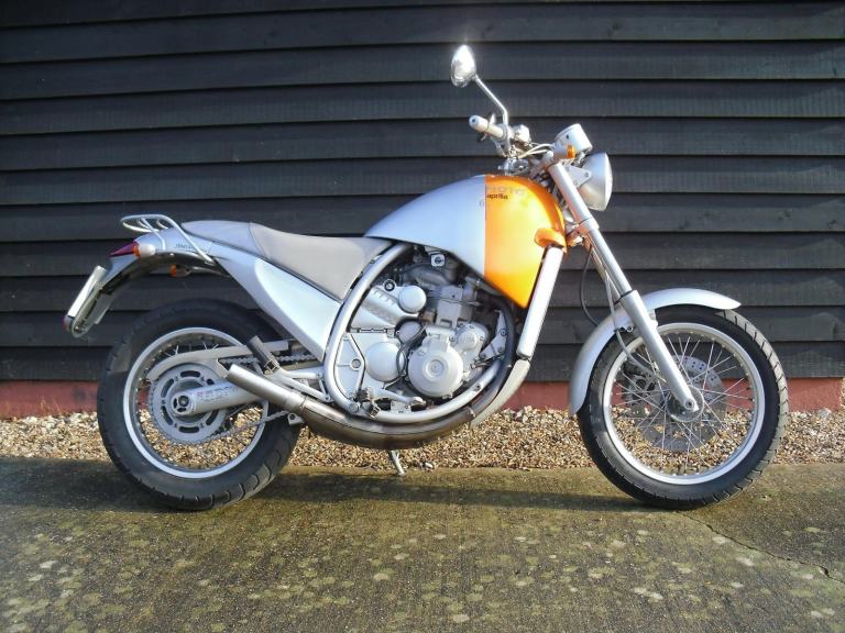 APRILIA "MOTO 6.5" IN ORANGE /SILVER IN EXCELLENT ORIGINAL CONDITION.