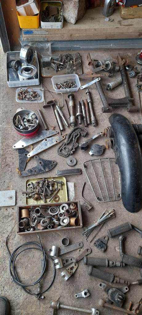 Spare parts clearance British bikes