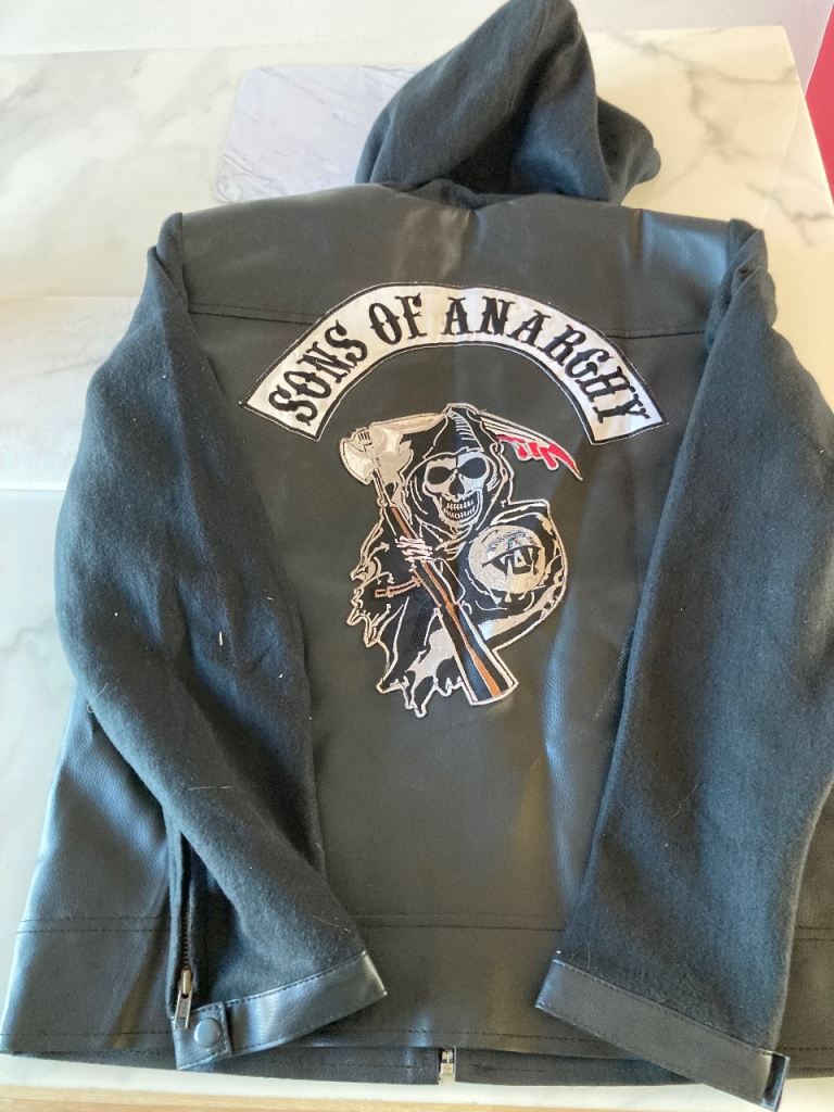 Sons Of Anarchy XS Motorcycle Jacket