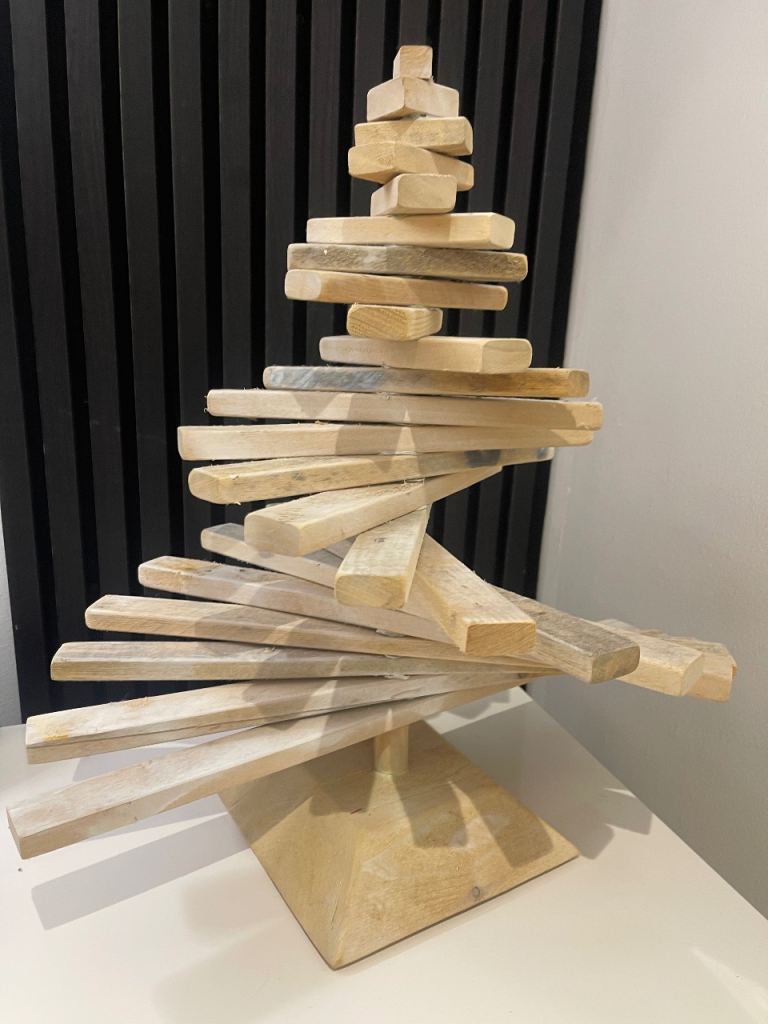 Wooden Christmas tree