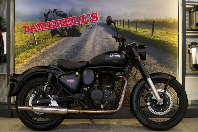 2022 ROYAL ENFIELD CLASSIC 350 BLACK/RED MOTORCYCLE