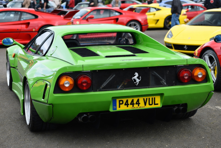 P444 VUL - PAUL - private car number plate