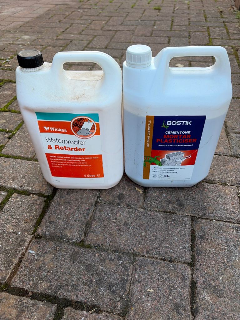 Mortar plasticiser and waterproofer