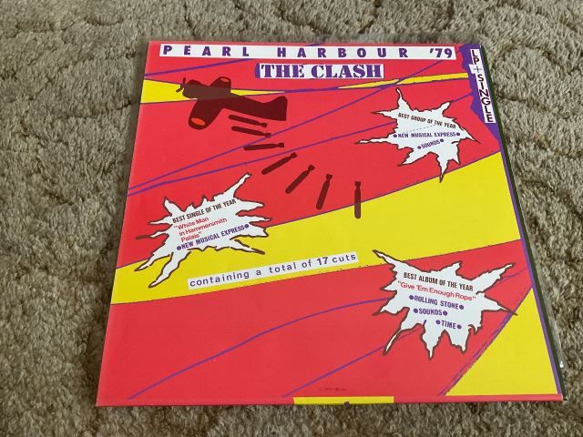 THE CLASH - PEARL HARBOR 79 LP. VERY RARE JAPANESE PROMO., £165.00