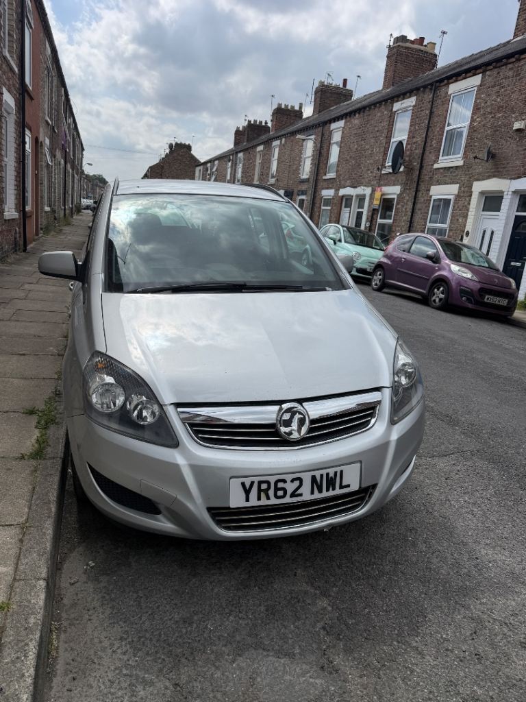 Vauxhall, ZAFIRA, MPV, 2012, Manual, 1598 (cc), 5 doors