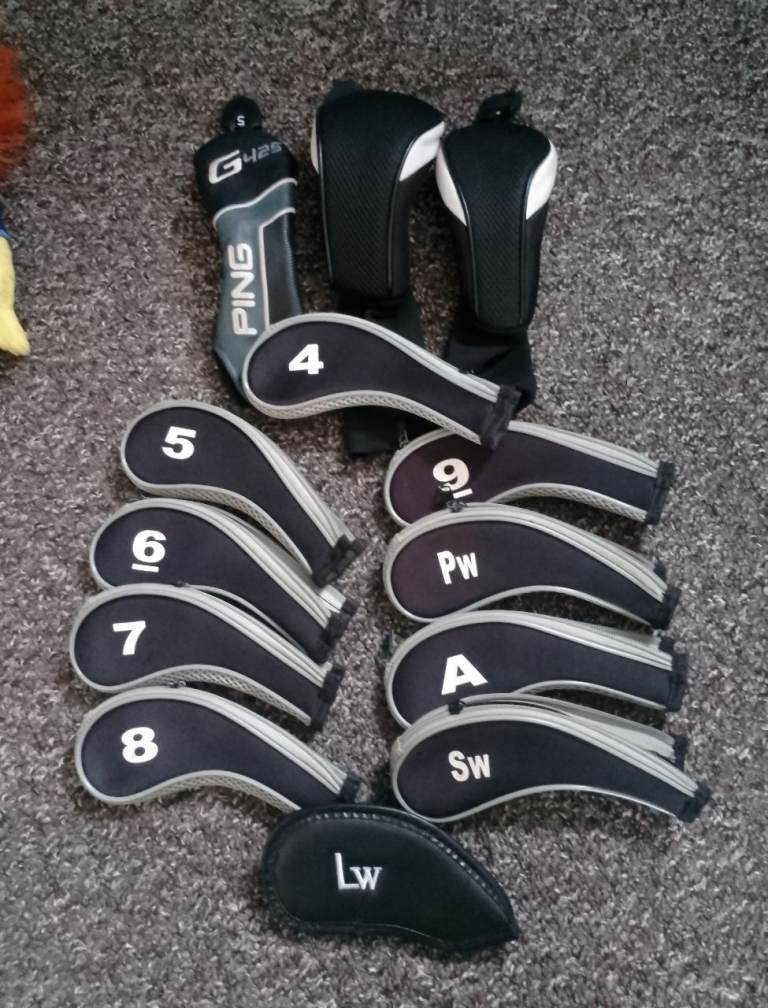 G425, fairway covers and iron covers