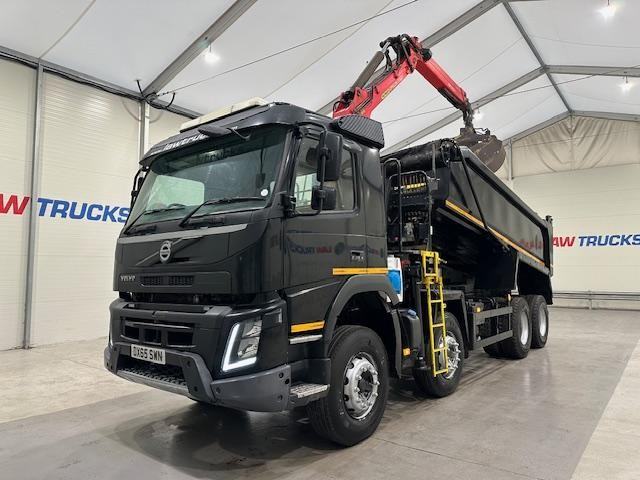 Volvo FMX 420 8x4 Steel Tipper Grab