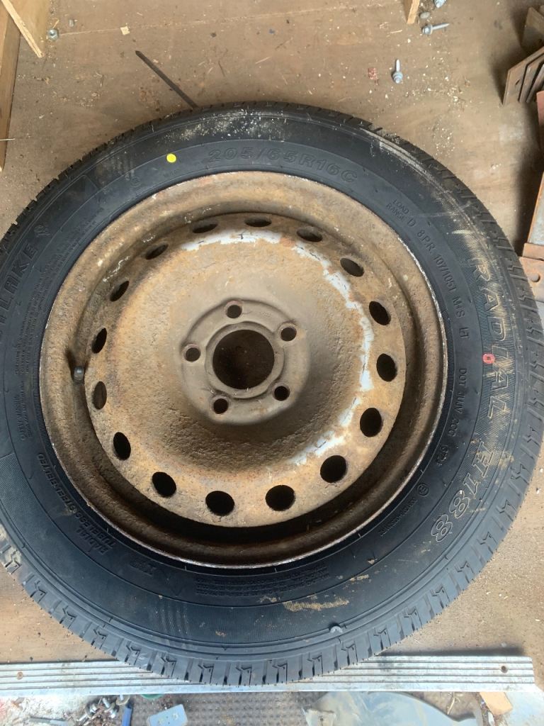 Spare wheel to suit Renault trafic