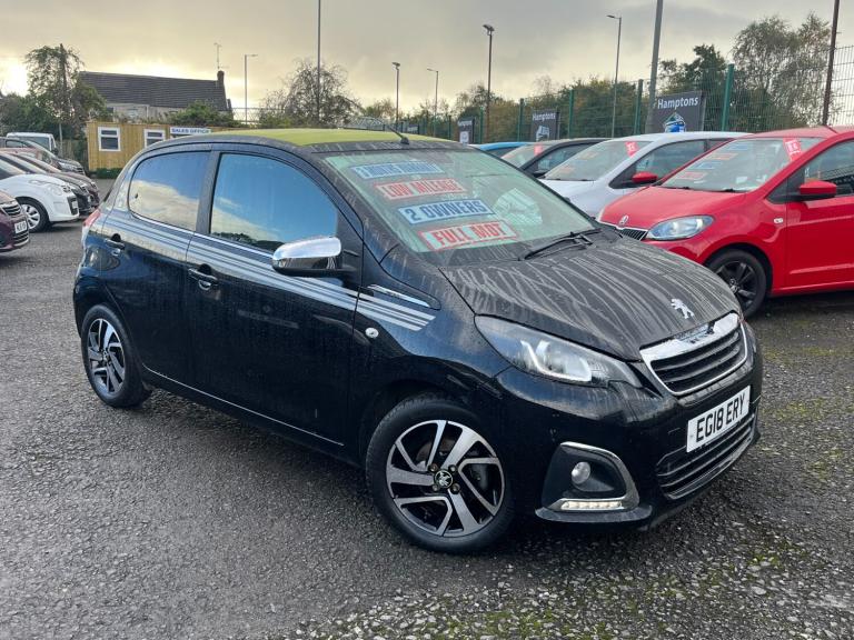 2018 Peugeot 108 1.0 72 Collection 5dr HATCHBACK Petrol Manual