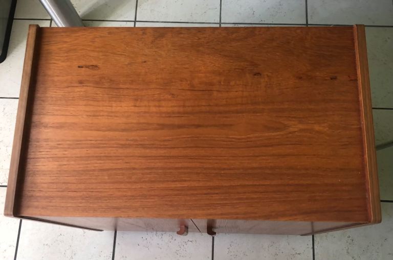 scandi style teak cabinet