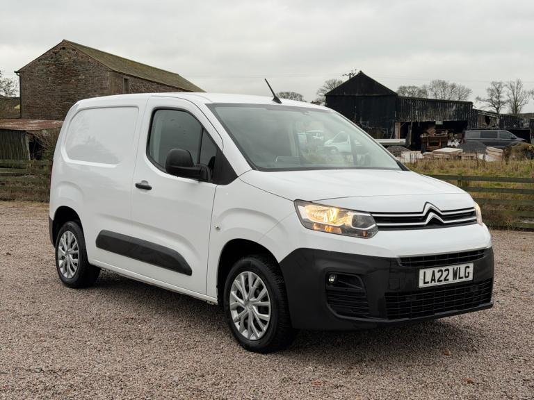 2022 Citroen Berlingo 1.5 BlueHDi 1000Kg Enterprise Pro 100ps [6 Speed] PANEL VAN Diesel Manual
