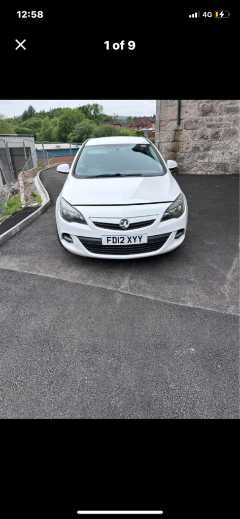 Vauxhall, ASTRA, Hatchback, 2012, Manual, 1956 (cc), 5 doors