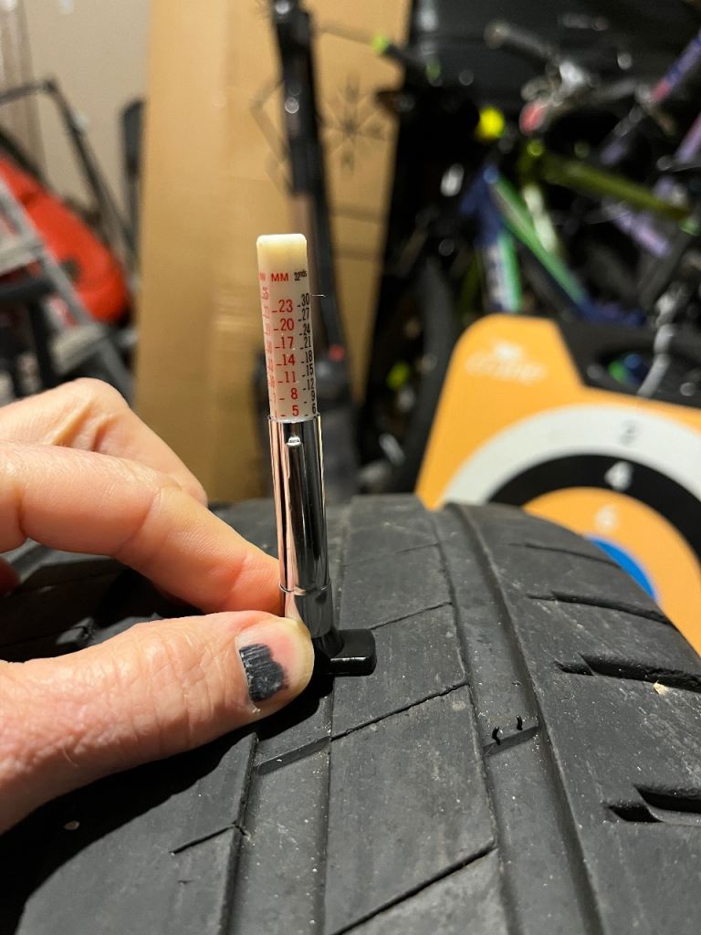 A pair of 235 55 19 Michelin Latitude 3 tyres