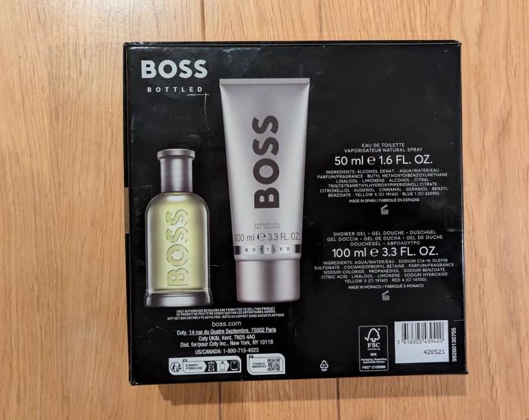 Brand New BOSS Bottled Gift Set