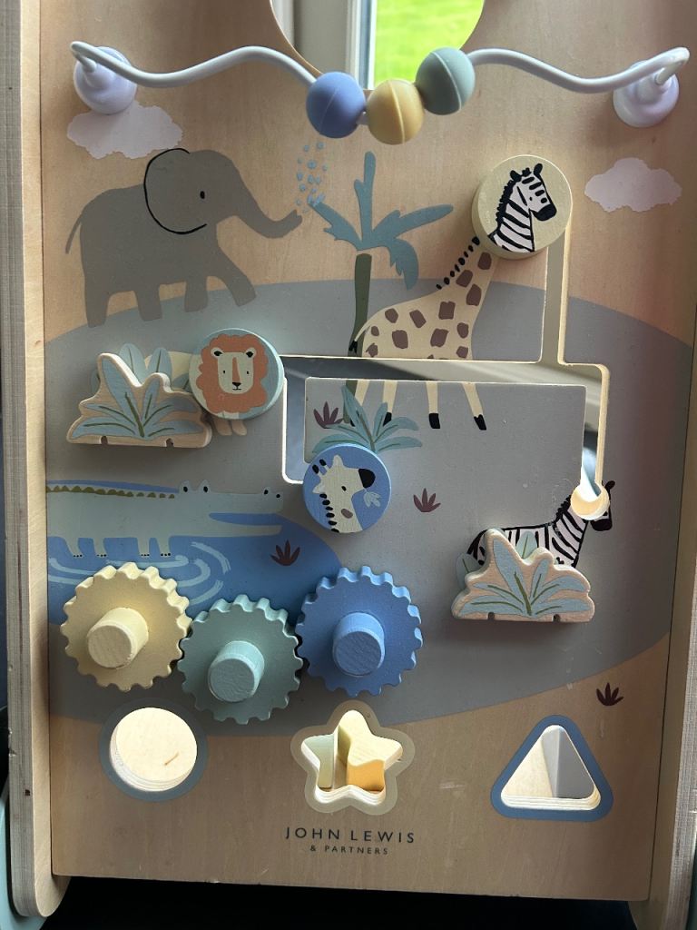 Wooden baby walker - John Lewis | in Corstorphine, Edinburgh | Gumtree