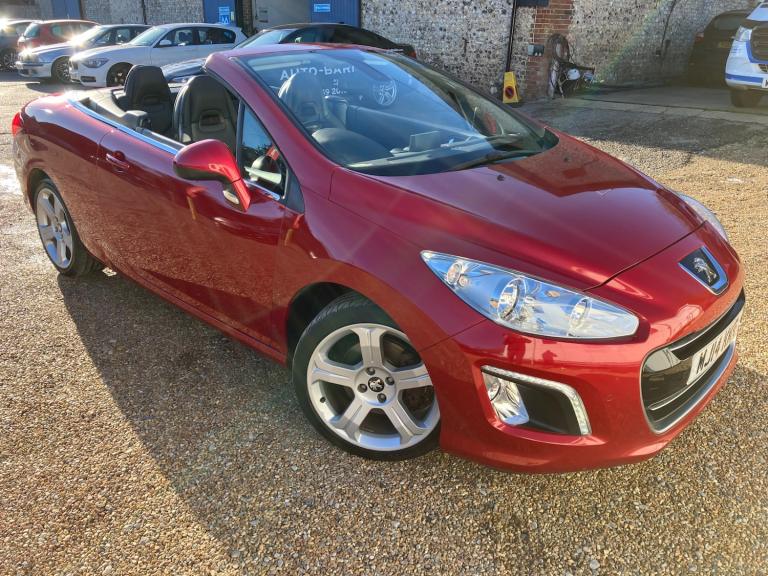 2014 Peugeot 308cc 1.6 THP ALLURE. Cabriolet Convertible. High Spec. Px Swap