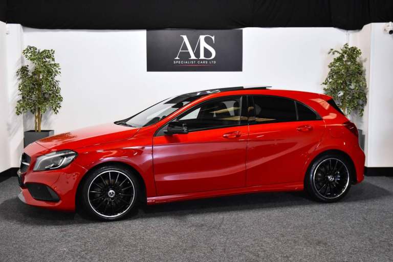 2017 Mercedes-Benz A-Class 1.5 A180d AMG Line (Premium Plus) Euro 6 (s/s) 5dr HATCHBACK Diesel Ma...