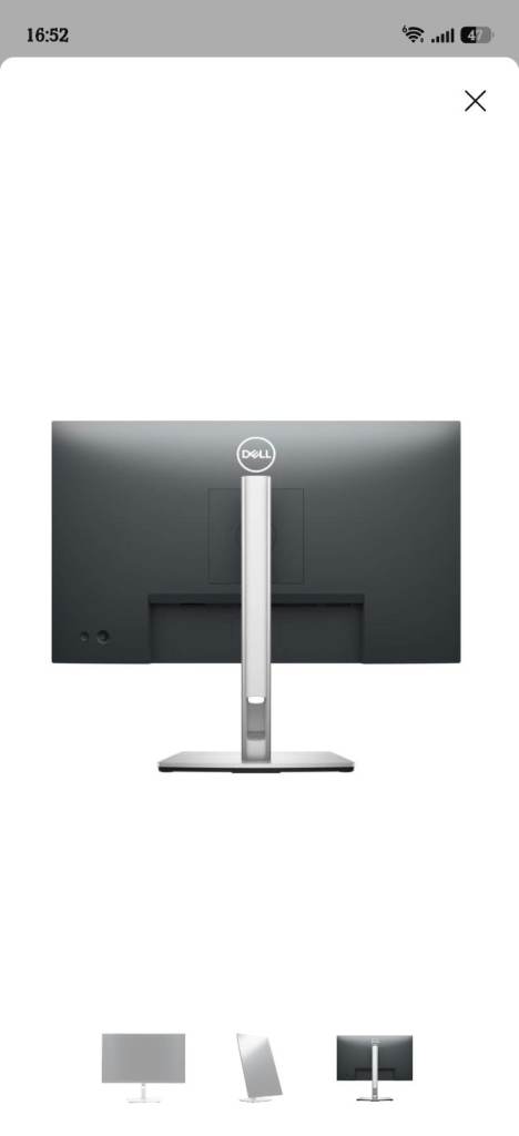 Dell 24-inch P2422H Monitor – Grey, NEW Unopened 