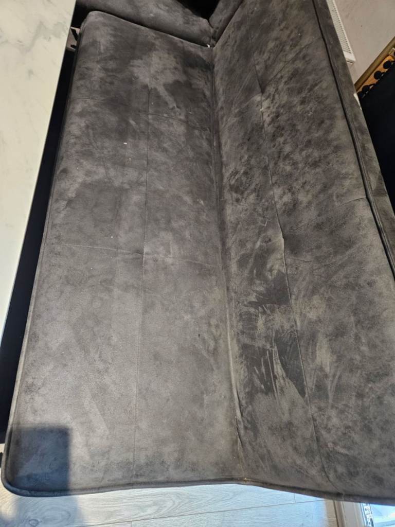 Table with corner chair, sofa and bench