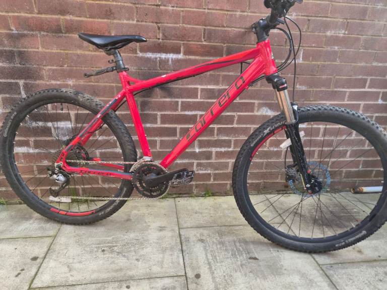 Mens 20" carrera mountain bike