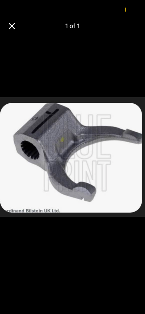 Clutch relese fork 
