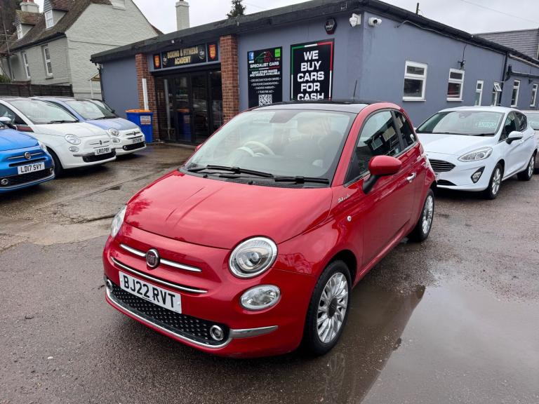2022 Fiat 500 1.0 Mild Hybrid Dolcevita [Part Leather] 3dr HATCHBACK Petrol Manual