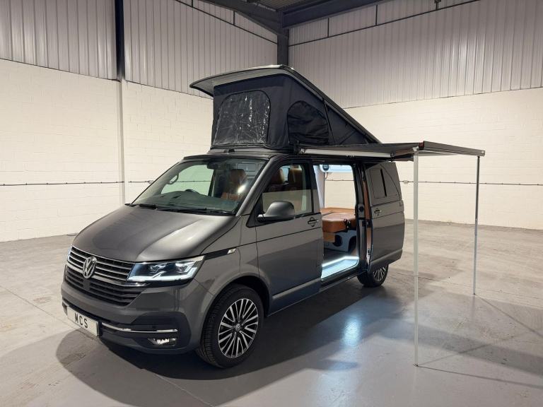 VW T6.1 Highline, Full VWSH, Full Tan Leather Interior 