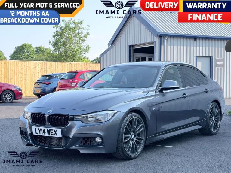 2014 BMW 3 Series 330d M Sport 4dr Step Auto DDIESEL  98K MILES  SERVICED FRESH MOT SATNAV  H Sal...