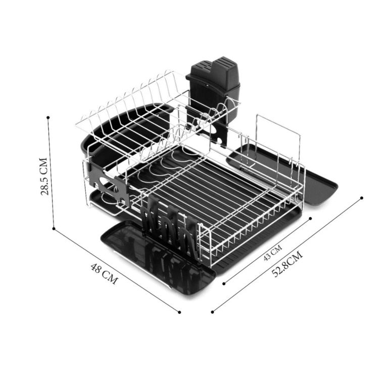 Stainless kitchen dish racks 