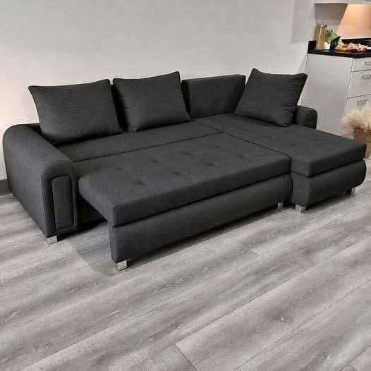 Brand New Berlin L Shape Corner Sofa Bed With Storage For Sale