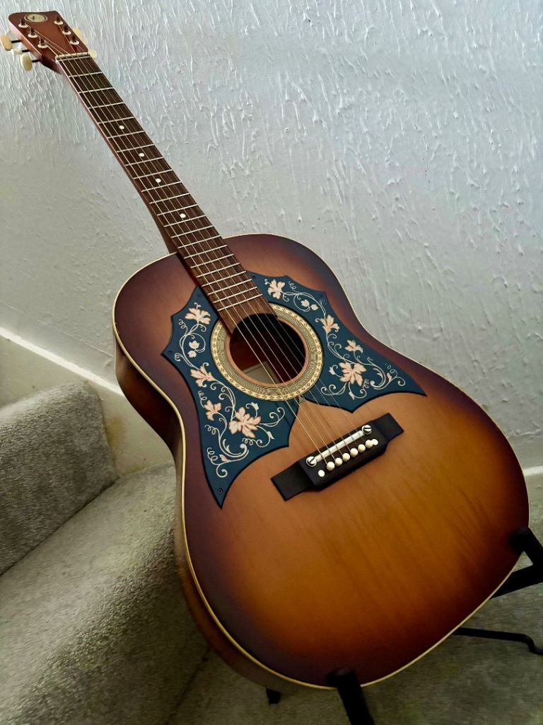 Folk/Parlour KAY K345 Acoustic Guitar - New Strings / Low Playable ...