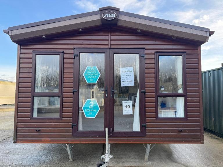 2 Bed 13ft Wide Static Caravan - DG, CH, Ensuite Shower - Offsite for Own Land