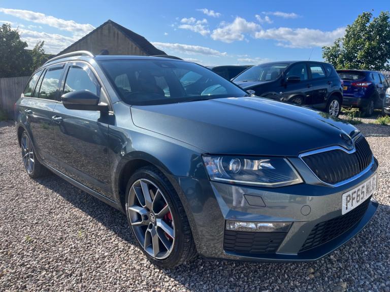 SKODA OCTAVIA 2.0 TDI CR vRS 5dr DSG / CAMBELT & WATERPUMP / HPI CLEAR