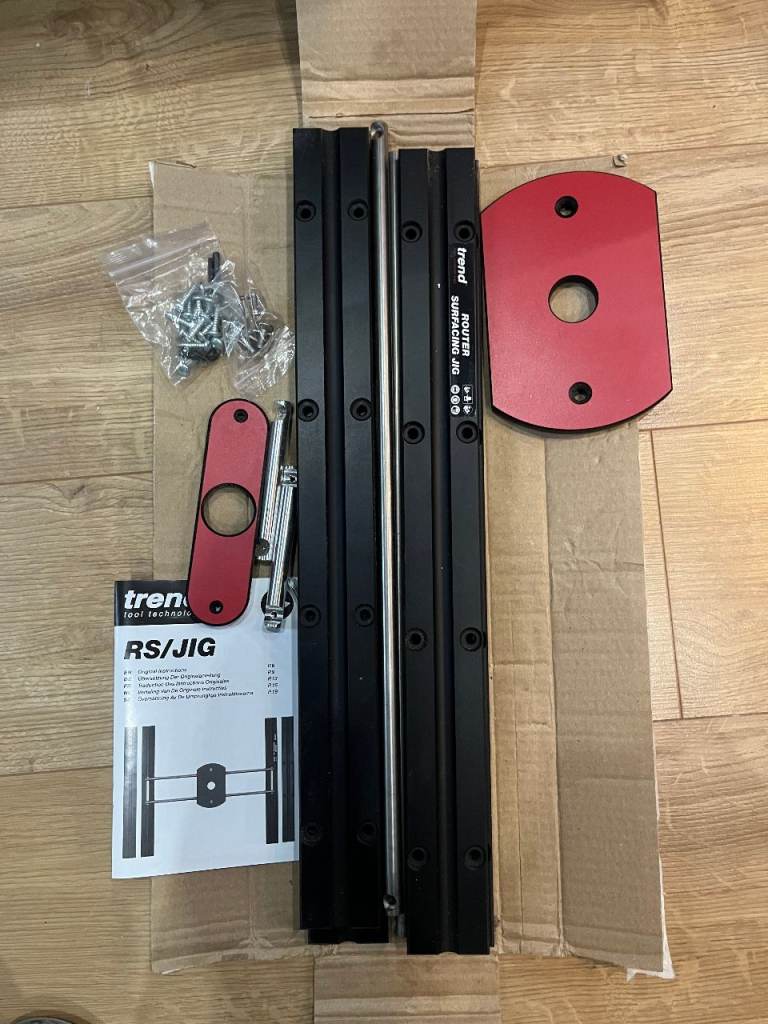 Trend Router Surfacing Jig