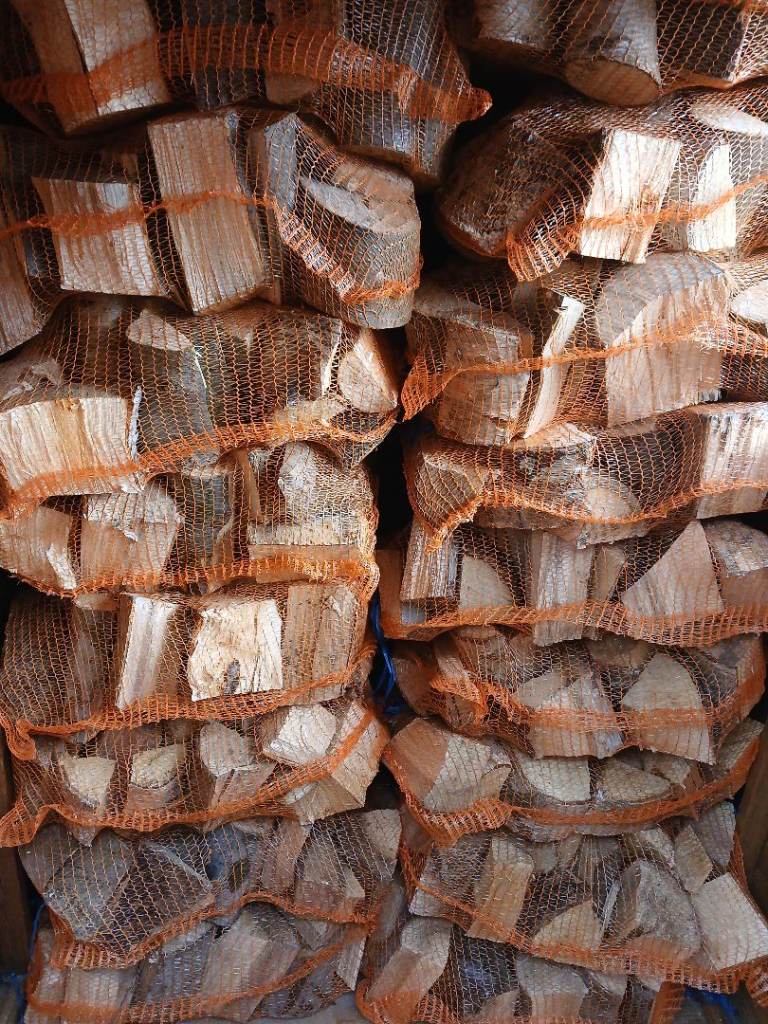 Wood burner logs